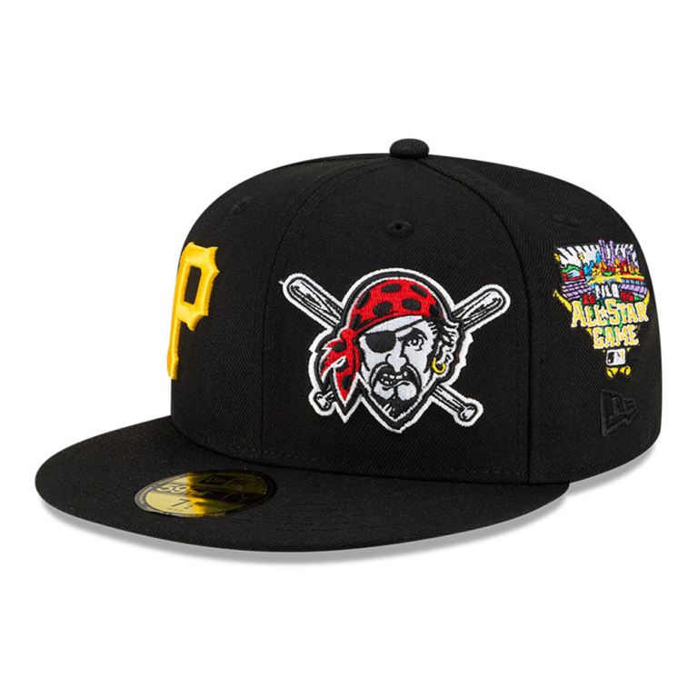 Gorras New Era 59fifty Negros - Pittsburgh Pirates MLB Team Pride 79654UTFM